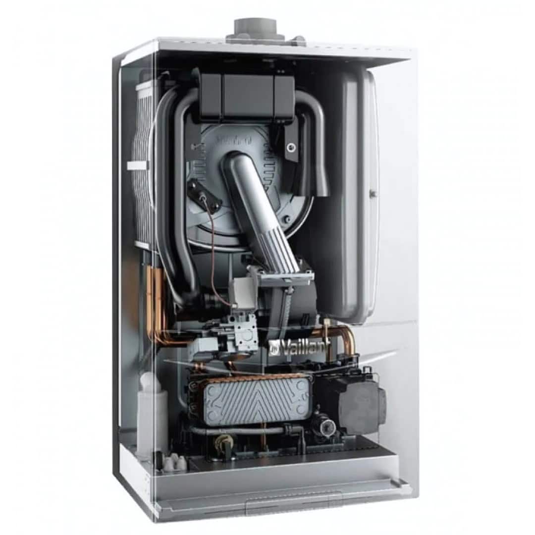 Centrală termică în condensare Vaillant 23kW VUW 236/7-2 Pure, cu kit de evacuare 3
