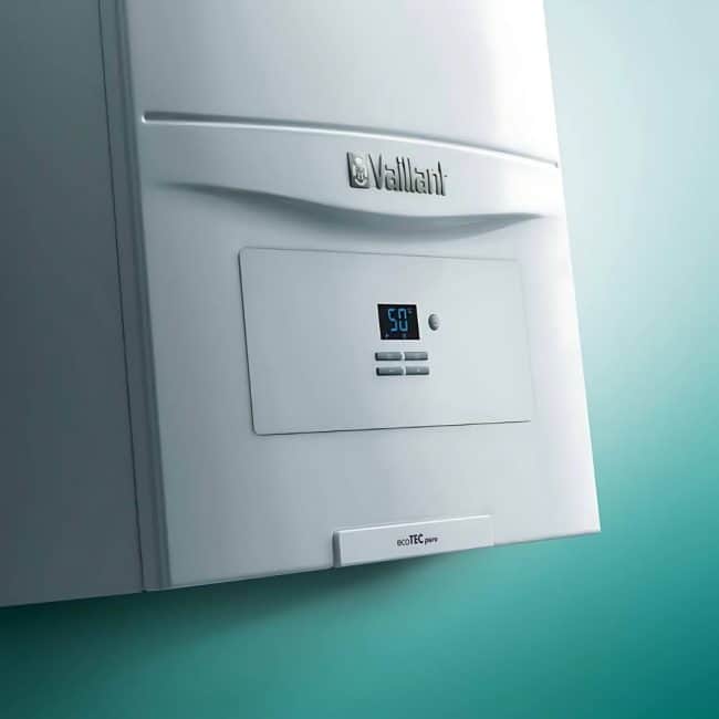 Centrală termică în condensare Vaillant 23kW VUW 236/7-2 Pure, cu kit de evacuare 2